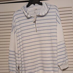 NWT Live Well Hooded Long Sleeve Shirt Size 18/20W